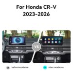 12.3" Android Stereo for Honda CR-V 2023-2026 Wireless CarPlay Radio 【BT-110】 - Image 4
