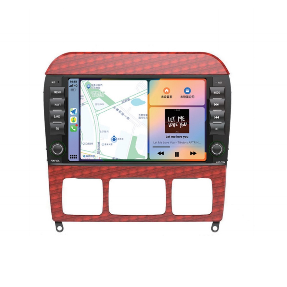 Hed35a2f6d3434a758fdbe48409340e57X 8" Android Stereo for Mercedes S-Class W220 1998-2005 CarPlay Radio 【BC-029】 - Image 1