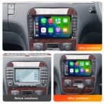 8" Android Stereo for Mercedes S-Class W220 1998-2005 CarPlay Radio 【BC-029】 - Image 2