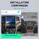 12.8" Tesla Screen for Jeep Grand Cherokee 2014-2019 CarPlay Radio 【JP-1005】 - Image 2