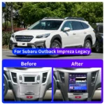 10.4" Tesla Screen for Subaru Outback Legacy Liberty 2009-2014 CarPlay 【SBL-1001】 - Image 3