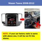9.7" Tesla Screen for Nissan Altima 2008-2012 Teana J32 CarPlay Radio 【RC-1005】 - Image 4