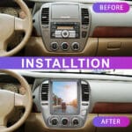 10.4" Tesla Screen for Nissan Bluebird Sylphy G11 Almera G11 CarPlay 【NC-1004】 - Image 3