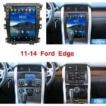 12.1" Vertical Android Radio Ford Edge 2011-14 CarPlay 4G GPS 【FORD-1017】 - Image 4