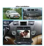 12.1" Vertical Android Radio Toyota Highlander 09-14 CarPlay 4G GPS 【FT-1050】 - Image 5
