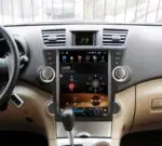 12.1" Vertical Android Radio Toyota Highlander 09-14 CarPlay 4G GPS 【FT-1050】 - Image 2
