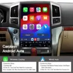 15.1" Vertical Android Radio Toyota Land Cruiser 200 08-15 CarPlay 【FT-1047】 - Image 2