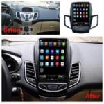 10.4" Vertical Android Radio Ford Fiesta MK7 2009-17 CarPlay 4G GPS 【FORD-1015】 - Image 3