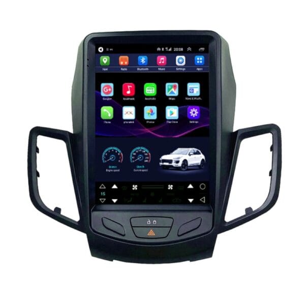 10.4" Vertical Android Radio Ford Fiesta MK7 2009-17 CarPlay 4G GPS 【FORD-1015】