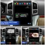 15.1" Vertical Android Radio Toyota Land Cruiser 200 08-15 CarPlay 【FT-1047】 - Image 3