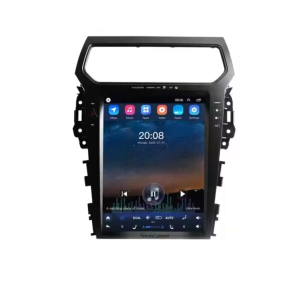 12.1" Vertical Android Radio Ford Explorer 2011-19 CarPlay 4G GPS 【FORD-1016】