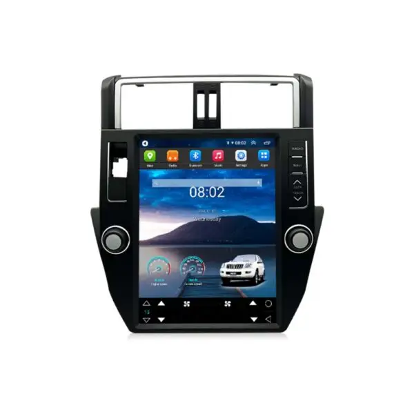 12.1" Vertical Android Radio Toyota Prado 2010-17 CarPlay 4G GPS 【FT-1049】